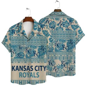 Kansas City Royals Island Patterns Hawaiian Shirt Kansas City Royals Island Patterns Hawaiian Shirt