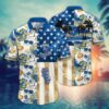 Kansas City Royals Stars & Stripes Beach Hawaiian Shirt
