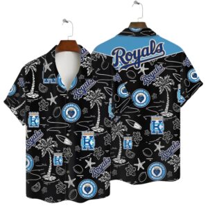 Kansas City Royals Summer Tropics Hawaiian Shirt Kansas City Royals Summer Tropics Hawaiian Shirt