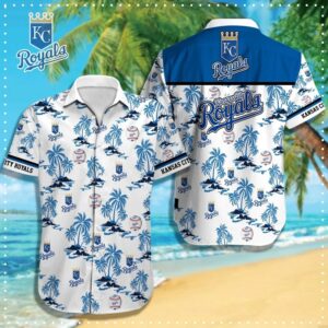 Kansas City Royals Tropical Paradise Hawaiian Shirt Kansas City Royals Tropical Paradise Hawaiian Shirt