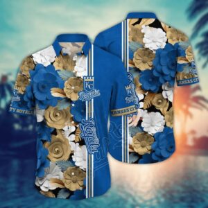 Kansas City Royals Tropical Summer Vibes Hawaiian Shirt Kansas City Royals Tropical Summer Vibes Hawaiian Shirt