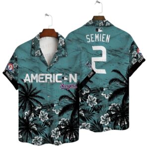Marcus Semien Texas Rangers Hawaiian Shirt Marcus Semien Texas Rangers Hawaiian Shirt