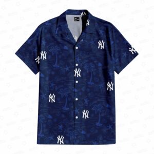 New York Yankees Aloha Paradise Hawaiian Shirt New York Yankees Aloha Paradise Hawaiian Shirt