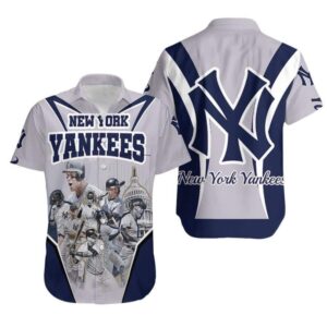 New York Yankees Capitol Moments Hawaiian Shirt New York Yankees Capitol Moments Hawaiian Shirt