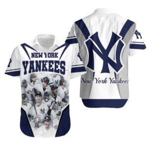 New York Yankees Legends Hawaiian Shirt New York Yankees Legends Hawaiian Shirt
