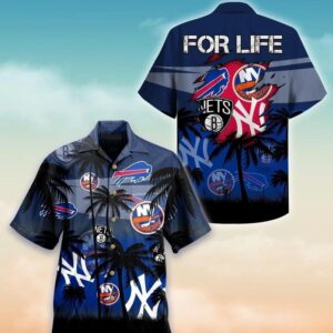 New York Yankees New York Pride Hawaiian Shirt New York Yankees New York Pride Hawaiian Shirt