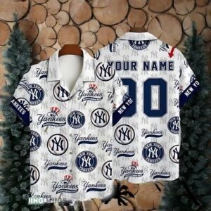 New York Yankees Personalized Fan Hawaiian Shirt New York Yankees Personalized Fan Hawaiian Shirt