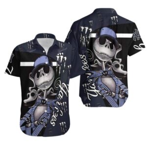 New York Yankees Skeleton Groove Hawaiian Shirt New York Yankees Skeleton Groove Hawaiian Shirt