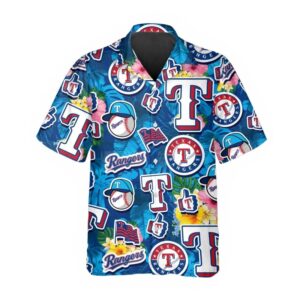 Texas Rangers Island Spirit Hawaiian Shirt Texas Rangers Island Spirit Hawaiian Shirt