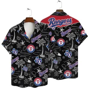 Texas Rangers Island Vibes Hawaiian Shirt Texas Rangers Island Vibes Hawaiian Shirt