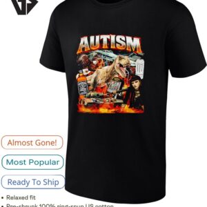Autism Rap T-Rex Monster Energy Ultra Zero Graphic T-Shirt