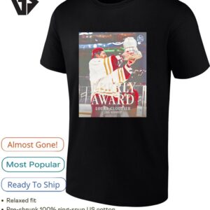 Louka Cloutier Bc Eagles Men’s Hockey Win The Eberly Award Winner 2026 Beanpot T-Shirt