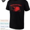 Nebraska Cornhuskers Basketball Nebrasketball Nebraska Map T-Shirt