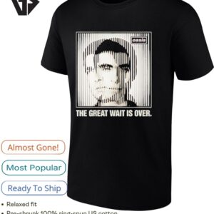 Oasis The Great Wait Is Over Portrait T-Shirt