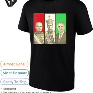 Pahlavi Dynasty Three Generations Reza Shah Mohammad Reza T-Shirt