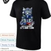 Seattle Seahawks Beat New England Patriots 2025 Nfc Super Bowl Lx Champions Mascot Trophy T-Shirt