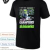 Seattle Seahawks Destroy New England Patriots Super Bowl Lx 2026 Mascot Funny T-Shirt