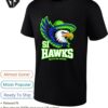 Seattle Seahawks Fiesta Hawk Mexican Sombrero Eagle T-Shirt