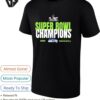 Seattle Seahawks Football Nfc Super Bowl Lx Champions 2026 Logo Bottom T-Shirt