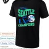 Seattle Seahawks Football Nfc Super Bowl Lx Champions 2026 Tropphy T-Shirt