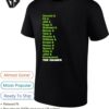 Seattle Seahawks Football The Champs List Name T-Shirt