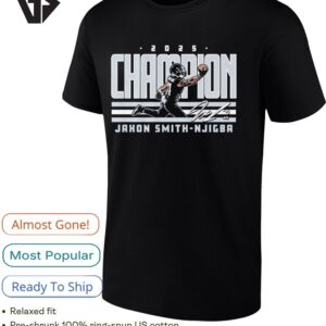 Seattle Seahawks Jaxon Smith-Njigba 2025 World Champ T-Shirt