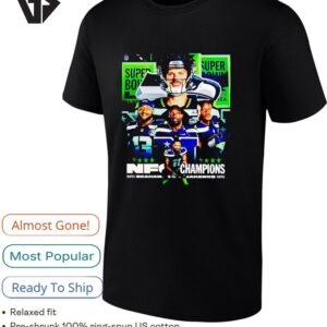 Seattle Seahawks Players 2025 NFL Nfc Champions Super Bowl Lx Graphic T-Shirt