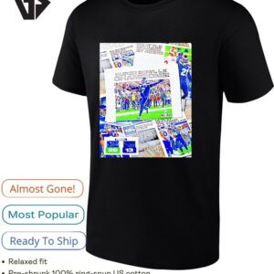 Seattle Seahawks Super Bowl Lx Champions 2026 Above The Fold News T-Shirt