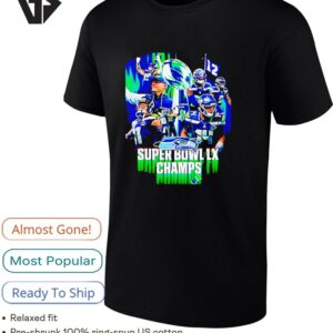 Seattle Seahawks Super Bowl Lx Champions 2026 Graphic T-Shirt
