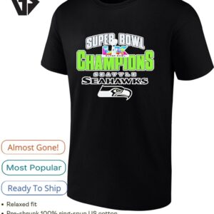 Seattle Seahawks Super Bowl Lx Champions 25 T-Shirt