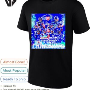 Seattle Seahawks Super Bowl Lx Champions Winning T-Shirt
