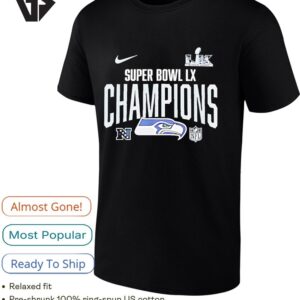 Super Bowl Lx Champions Seattle Seahawks Classic T-Shirt