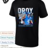 Tetairoa Mcmillan Carolina Panthers 2025 Oroy Offensive Rookie Of The Year T-Shirt