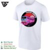 4d4m Something Trains Rights Sunset Retro T-Shirt