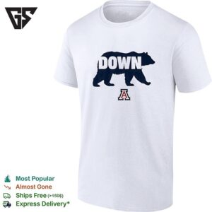 Arizona Wildcats Basketball Bear Down Symbol T-Shirt