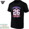 Arizona Wildcats Big 12 Conference Champions Signature 28 2 2026 T-Shirt