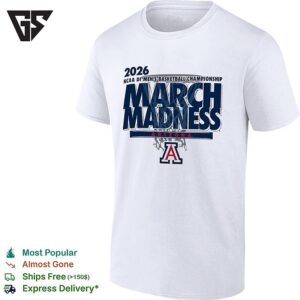 Arizona Wildcats March Madness NCAA Di Men’s Basketball Championship 2026 T-Shirt
