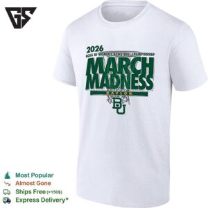 Baylor Bears March Madness NCAA Di Women’s Basketball Championship 2026 T-Shirt