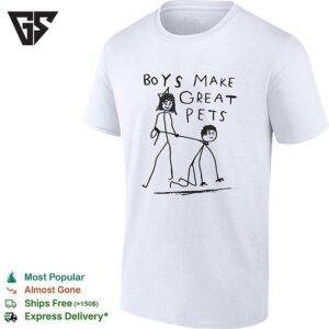 Boy Like Dog Boys Make Great Pets Meme T-Shirt