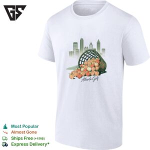 Bucket Of Peaches Golf City Skyline T-Shirt