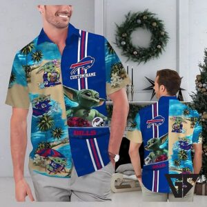 Buffalo Bills Baby Yoda Paradise T-Shirt