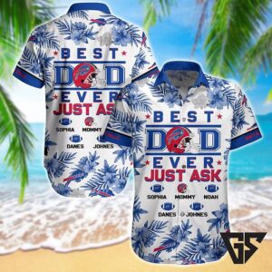Buffalo Bills Best Dad Ever Hawaiian Shirt