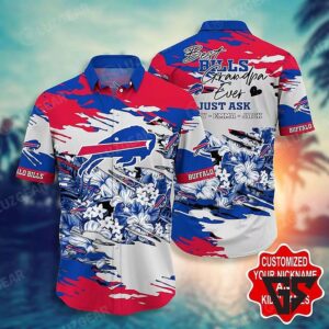 Buffalo Bills Best Grandpa Ever Hawaiian Shirt