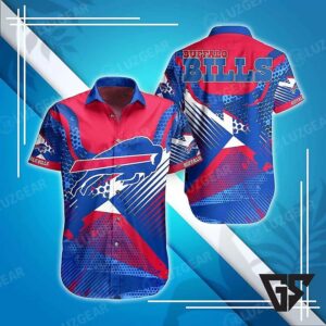 Buffalo Bills Dynamic Geometric Hawaiian Shirt