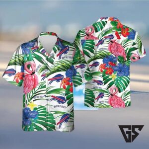 Buffalo Bills Flamingo Paradise Hawaiian Shirt
