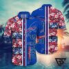 Buffalo Bills Floral Stripe Hawaiian Shirt
