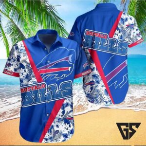 Buffalo Bills Hibiscus Harmony Hawaiian Shirt
