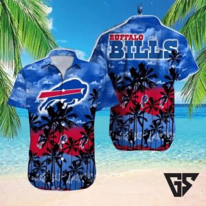 Buffalo Bills Island Breeze Hawaiian Shirt