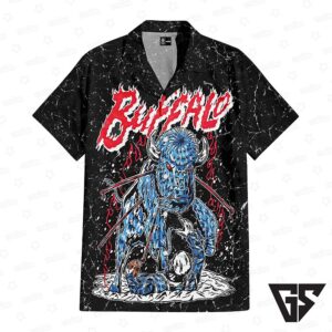 Buffalo Bills Skeleton Hawaiian Shirt