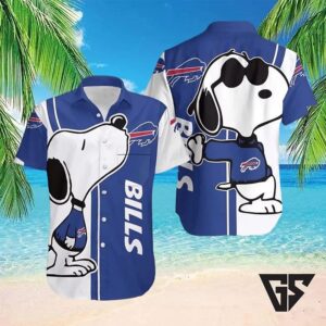 Buffalo Bills Snoopy Chill Hawaiian Shirt